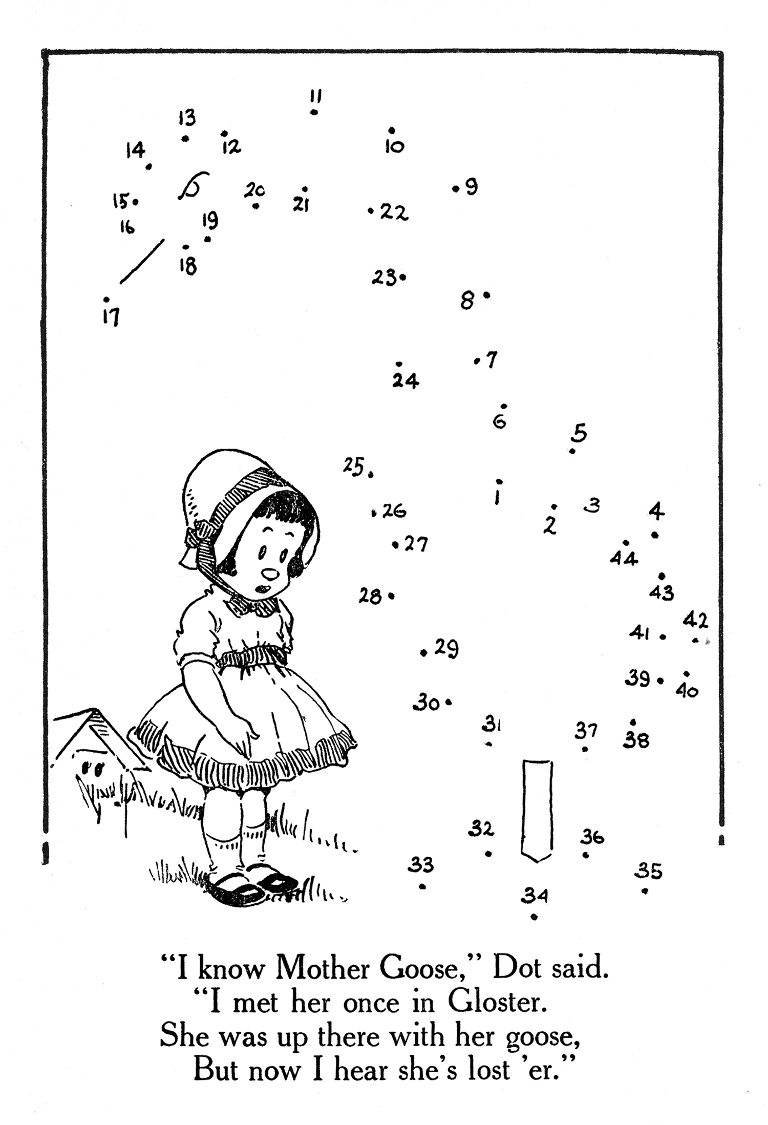 Printable Connect The Dot