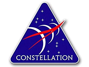 Amazon.com: American Vinyl Triangle NASA Constellation Logo.