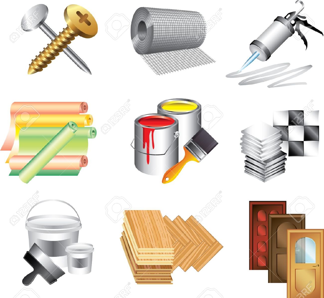 Construction Material Clipart 16 