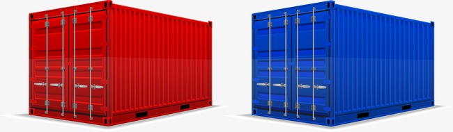 Container, Containers, Transport PNG and Vector with Transparent.