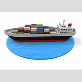 Container Ship Clipart.