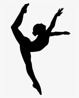 Free Dancing Silhouette Clip Art with No Background.
