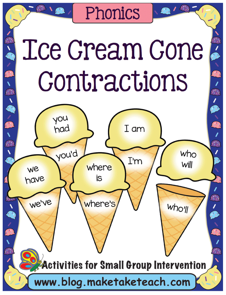 Ice Cream Cone Contractions.
