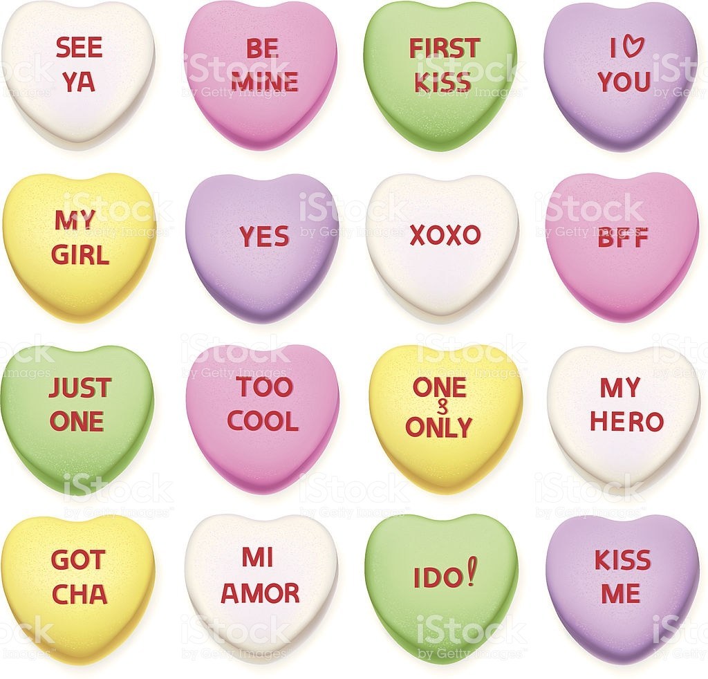 20+ Heart Clip Art Candy Ideas and Designs.