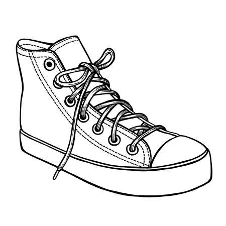 converse shoes clipart 19 free Cliparts | Download images on Clipground ...