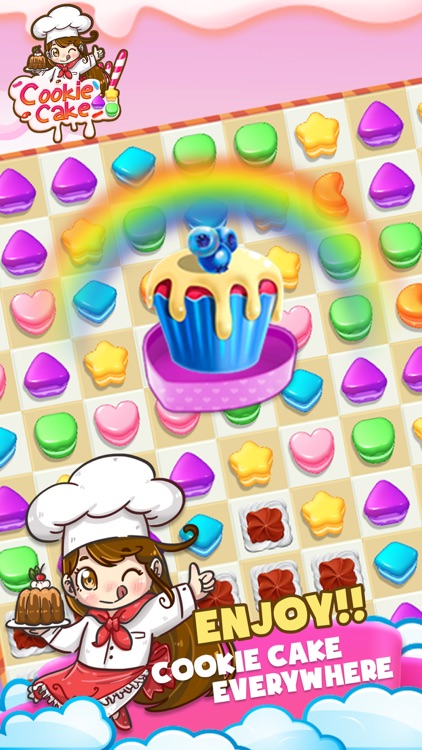Cookie Cake Match by Mobile World Limited.