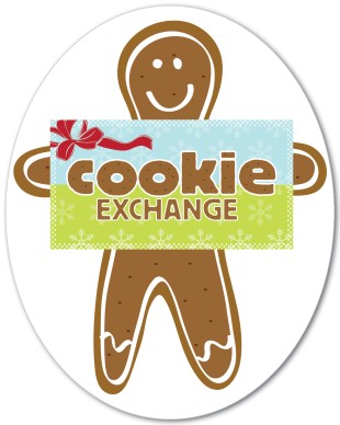 Christmas Cookie Exchange Clipart.