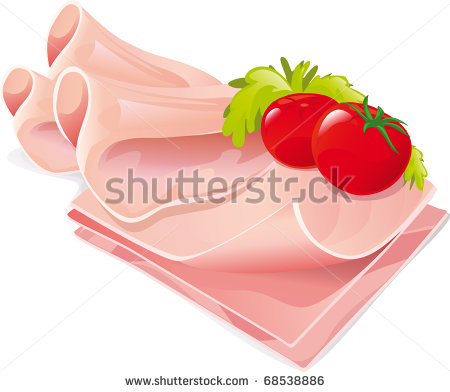 Cooked Ham Clipart.