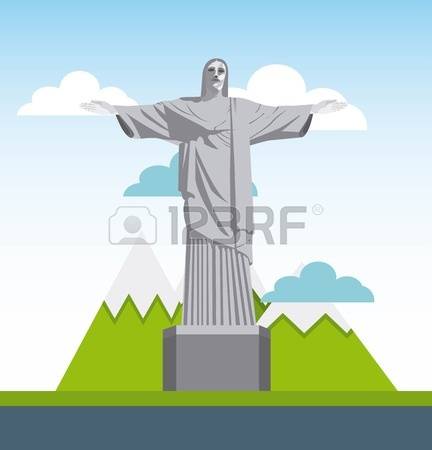 52 Cristo Corcovado Stock Vector Illustration And Royalty Free.