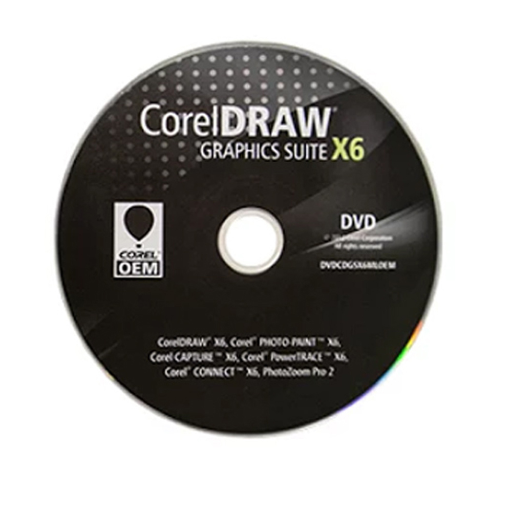 CorelDRAW Graphics Suite X6 OEM.