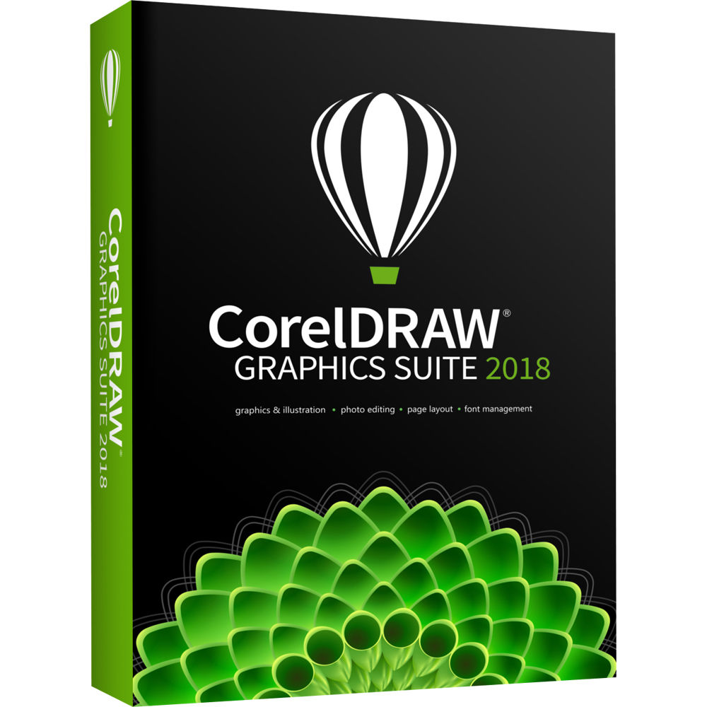 CorelDRAW Graphics Suite 2018 (Standard Edition, Download).