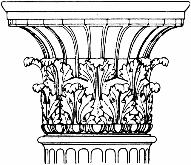 Antique Corinthian Capital.