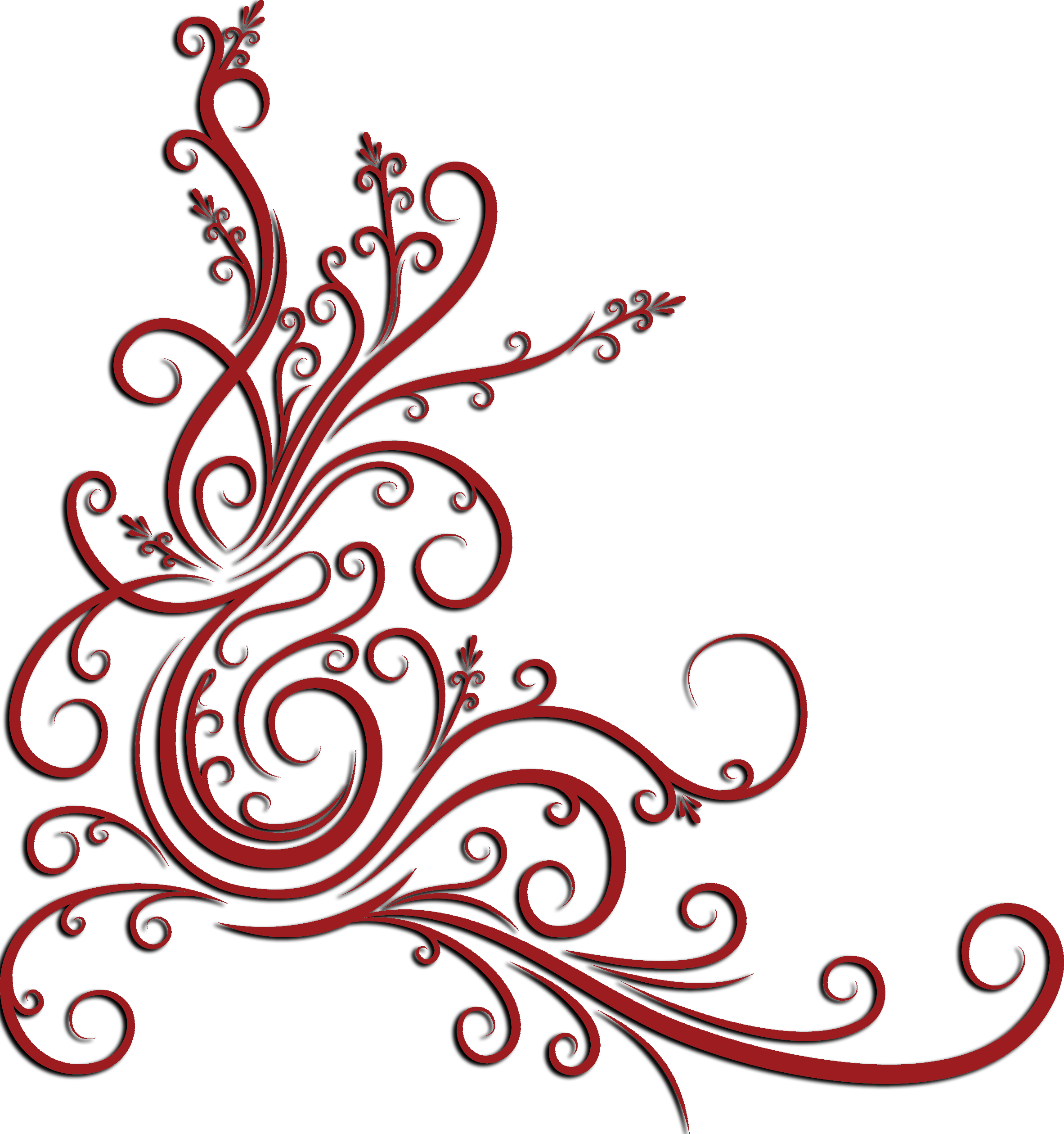 Lace Corner Border Clip Art