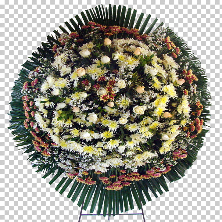 Wreath, coroa de flores PNG clipart.