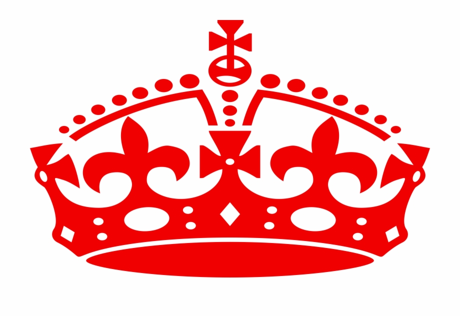 Red Clipart Princess Crown.