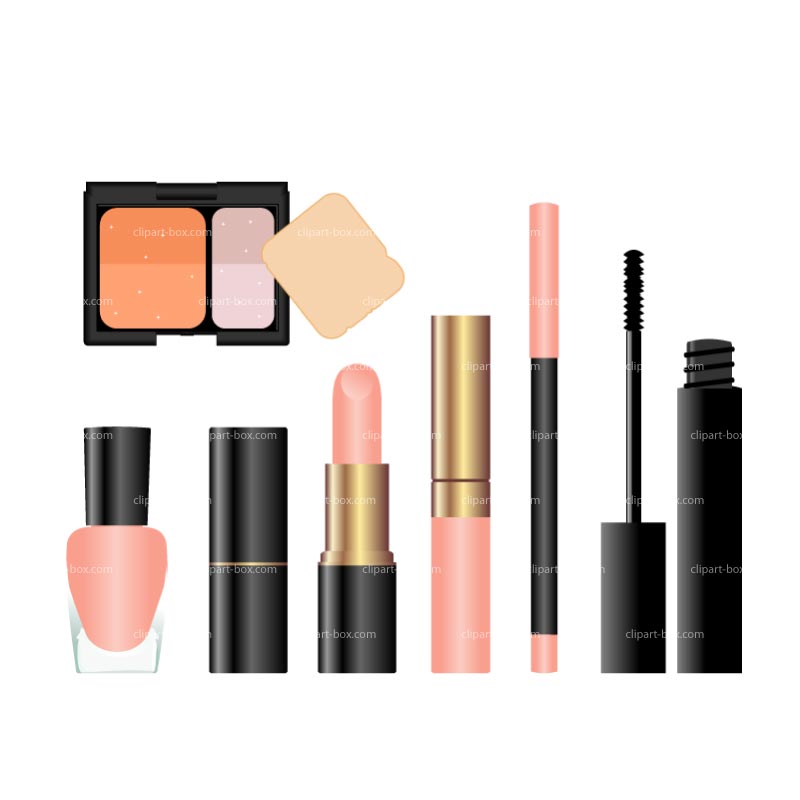 CLIPART COSMETIC SET.