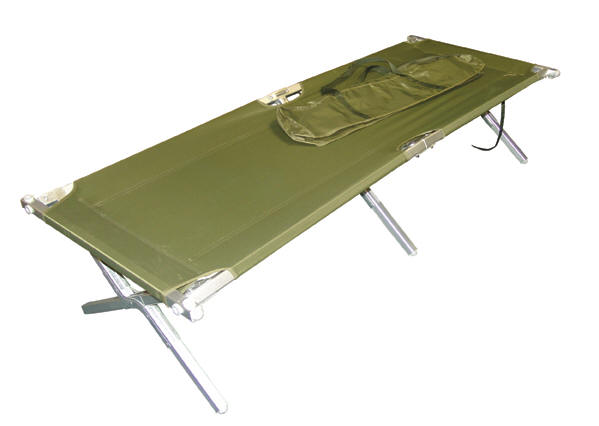 Army cot clipart.