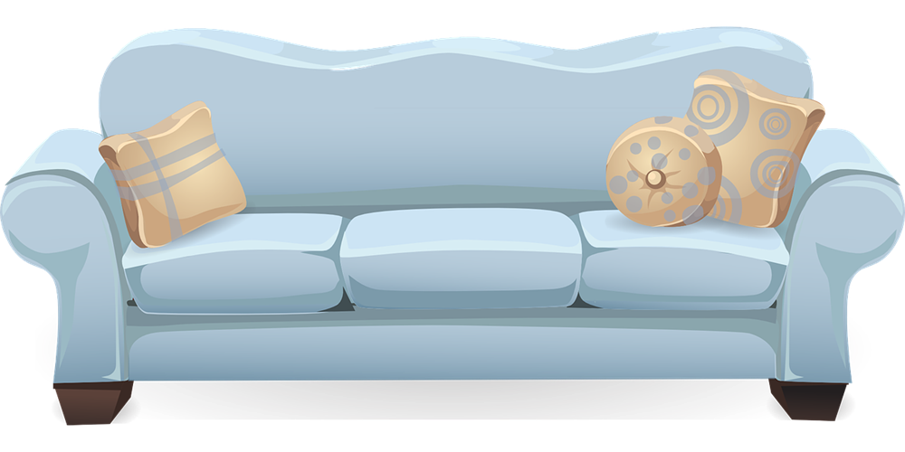 gambar sofa bed karakter kartun