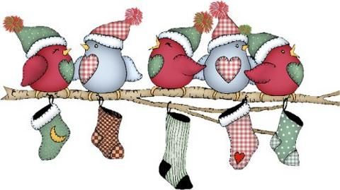 Country clipart christmas.