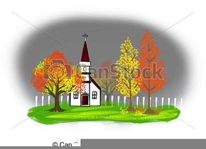 Country Church Clipart.