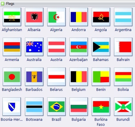 Country Flags Clipart.