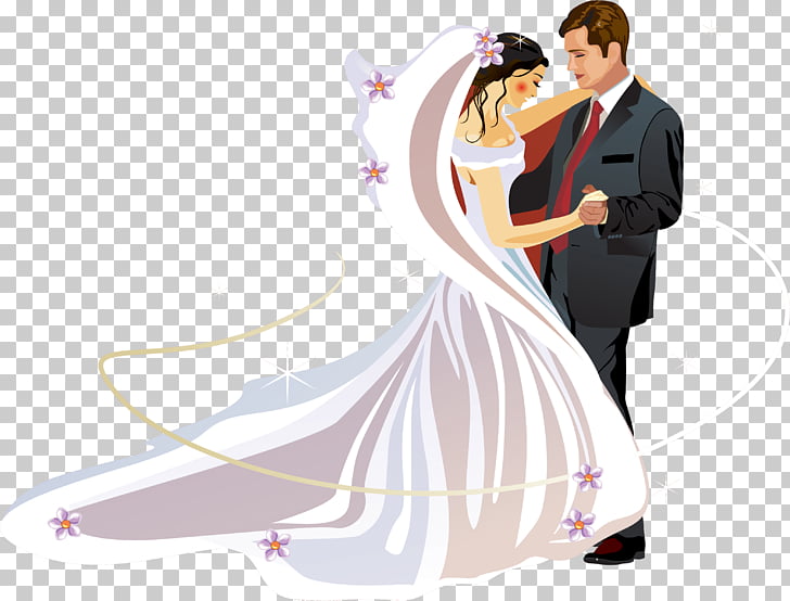 Wedding invitation Bridegroom , wedding couple, bride and.