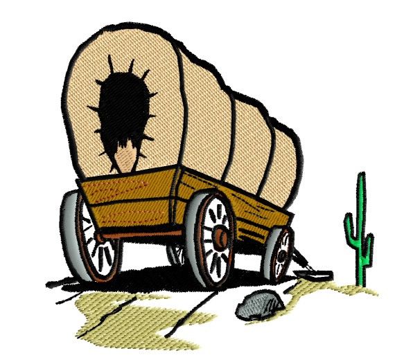 Clipart Covered Wagon.