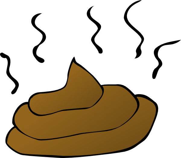 Cow dung clipart.