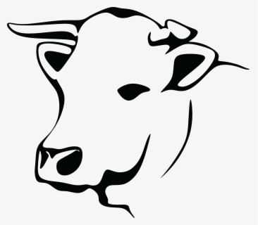 Free Cow Head Clip Art with No Background.