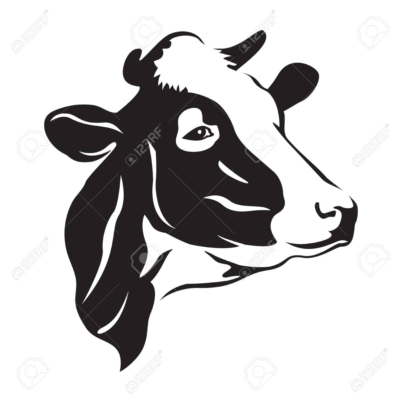 cow head silhouette clip art 20 free Cliparts Download images on