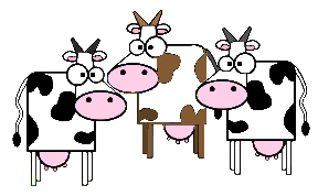 Herd Of Cattle Clipart.