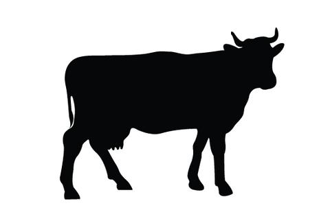 Cow silhouette clipart » Clipart Station.