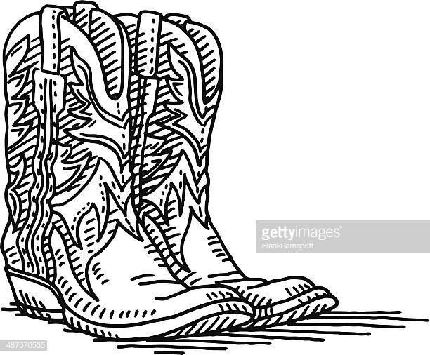 60 Top Cowboy Boot Stock Illustrations, Clip art, Cartoons, & Icons.