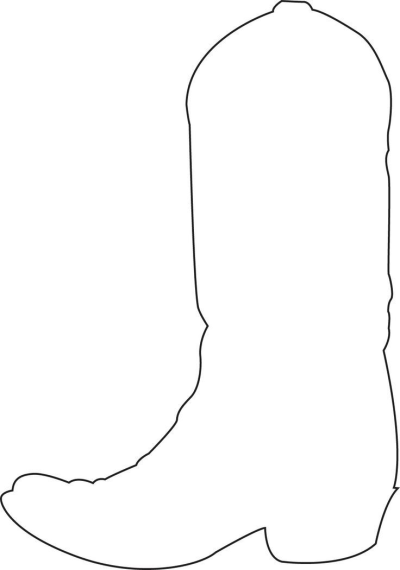 Cowboy Boot Outline Clipart 10 Free Cliparts Download Images On 