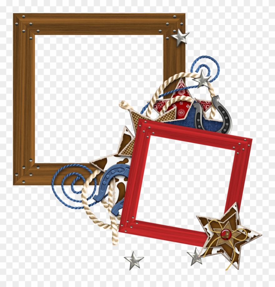 Cowgirl Clipart Frame.
