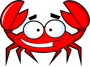 Crab Clip Art Cartoon.