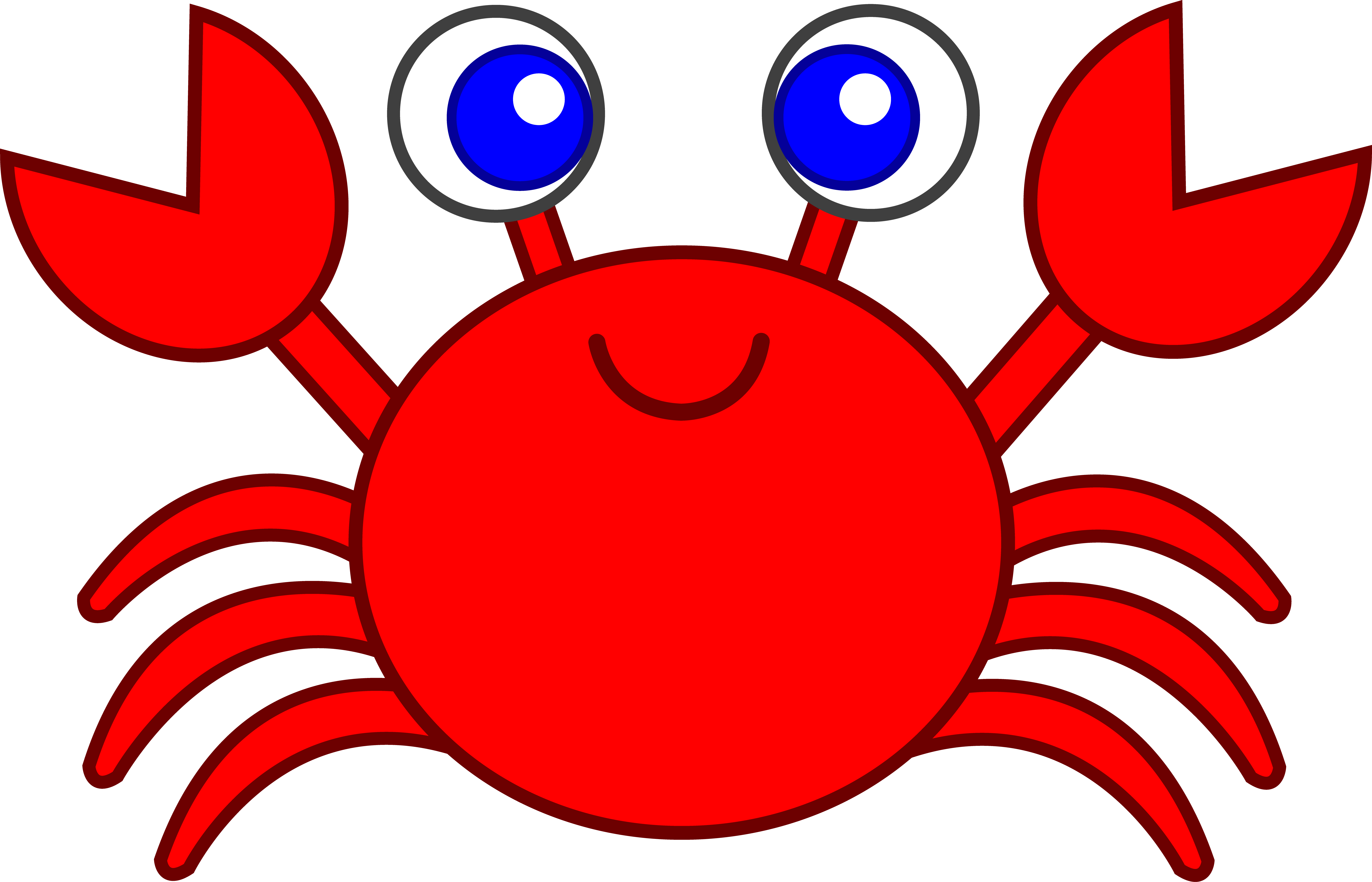 Free Crab Clipart Pictures.