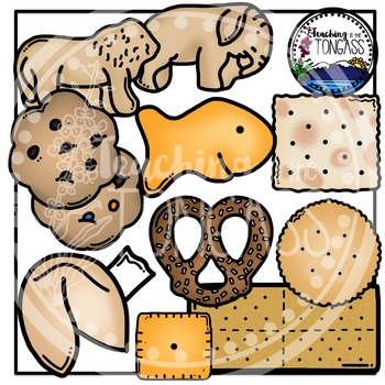 Crackers Clipart and Cookies Clipart.