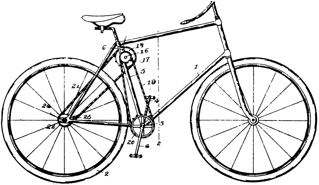 Combination Chain Driven Bicycle.