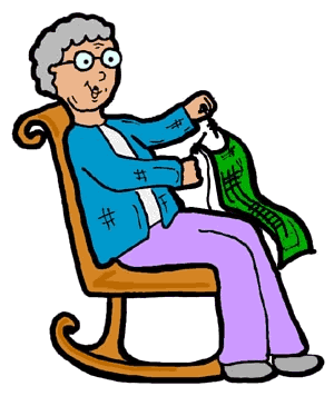 Old Grandma Clipart.