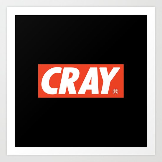 Cray Logo Art Print.