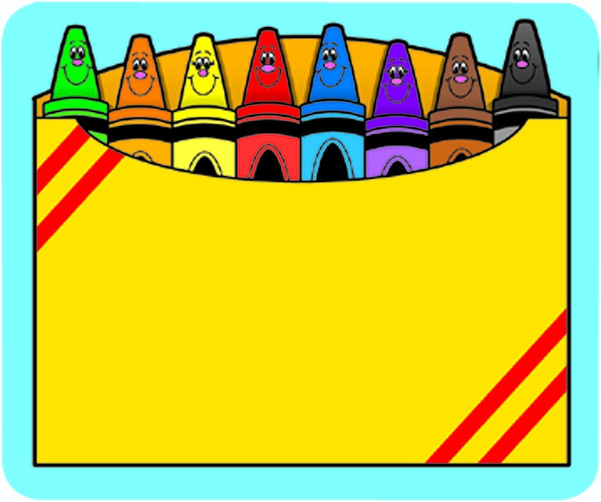 Crayon Box Clipart.