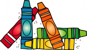 Crayons clip art.