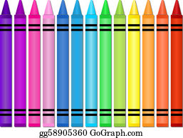 Crayons Clip Art.