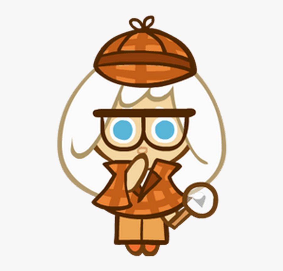 Creampuff Cookie Detective , Free Transparent Clipart.