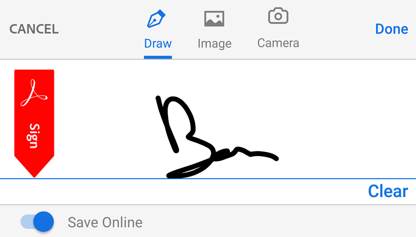 Create signatures and sign — Adobe Acrobat Reader DC Help.