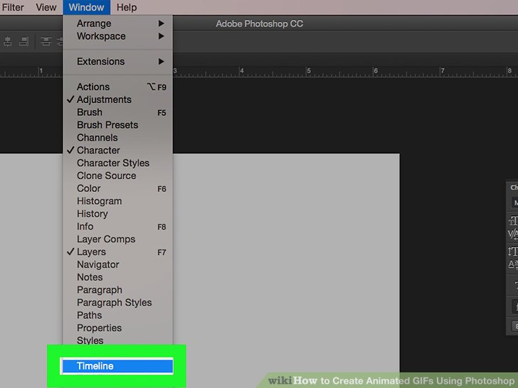 How to Create Animated GIFs Using Photoshop.