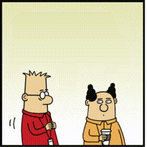 Dilbert as a GIF.