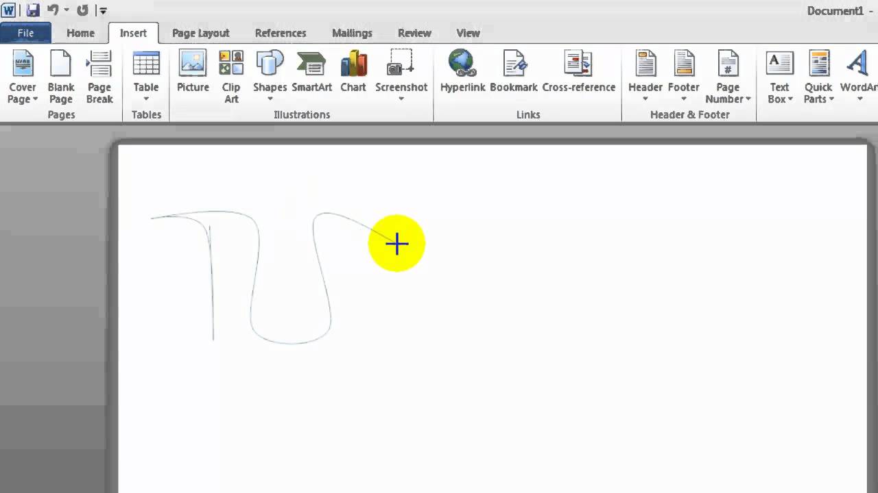 how to create a digital signature in word 2010