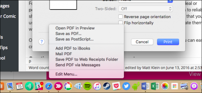 How to Create a PDF File on a Mac.